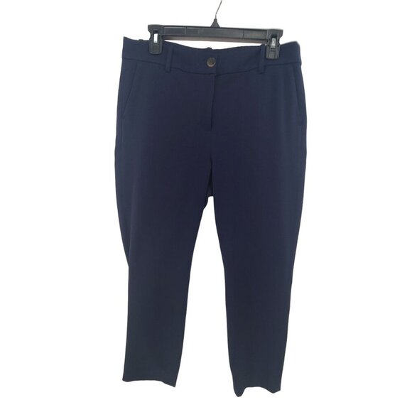 J. Crew Pants - J. Crew Women's Flat Front Career Casual Pants Blue Size 10